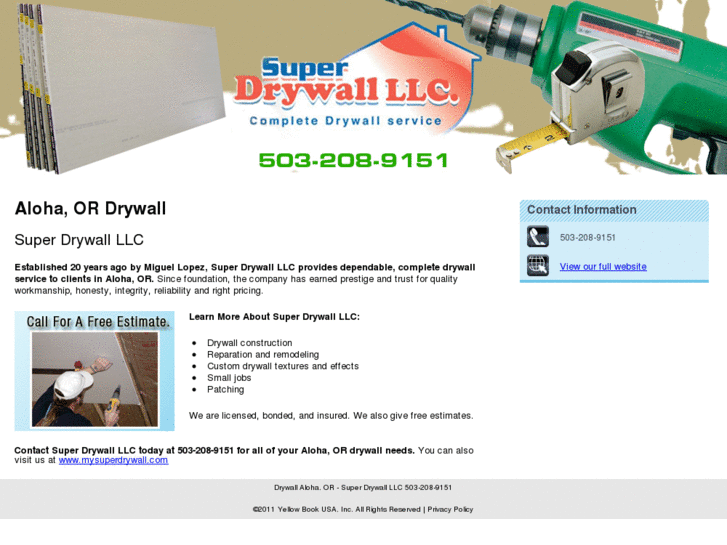 www.drywallportlandoregon.com