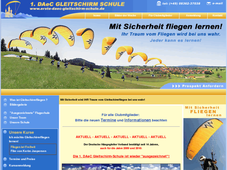 www.erste-daec-gleitschirm-schule.de