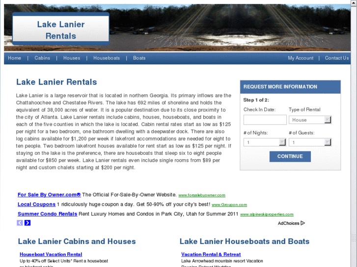 www.lake-lanierrentals.com