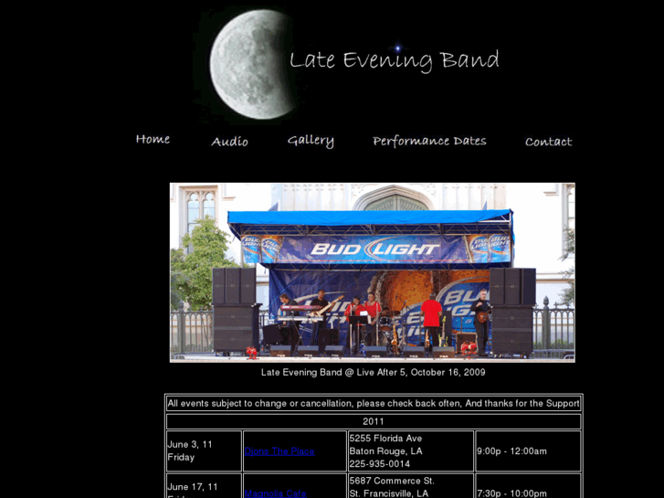 www.lateeveningband.com