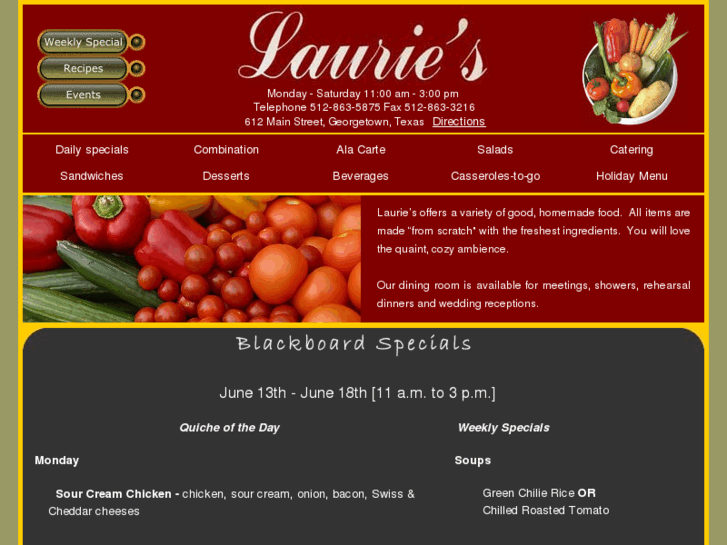 www.lauriescafe.com