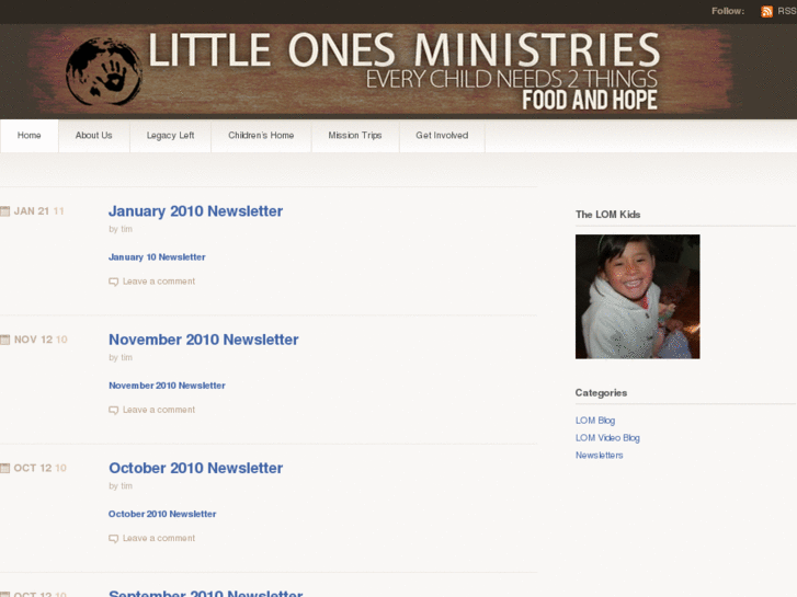 www.littleonesministries.org