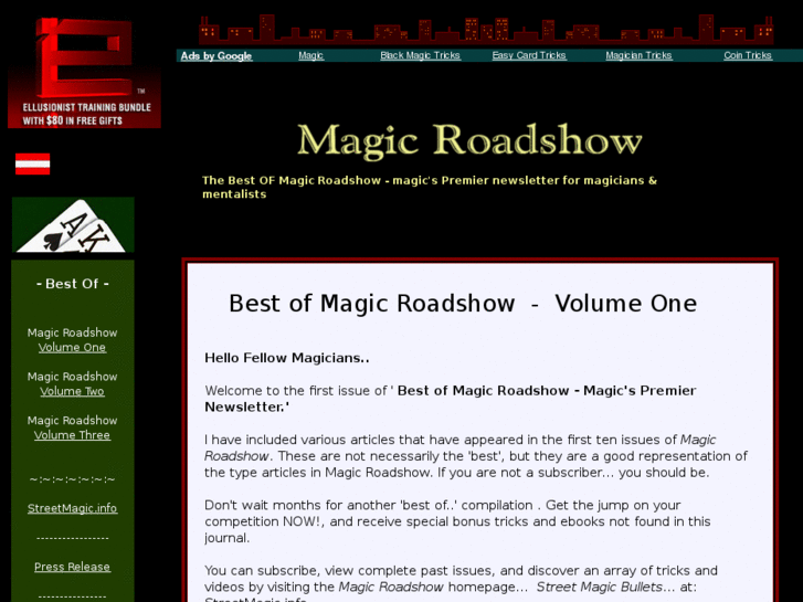 www.magicroadshow.com
