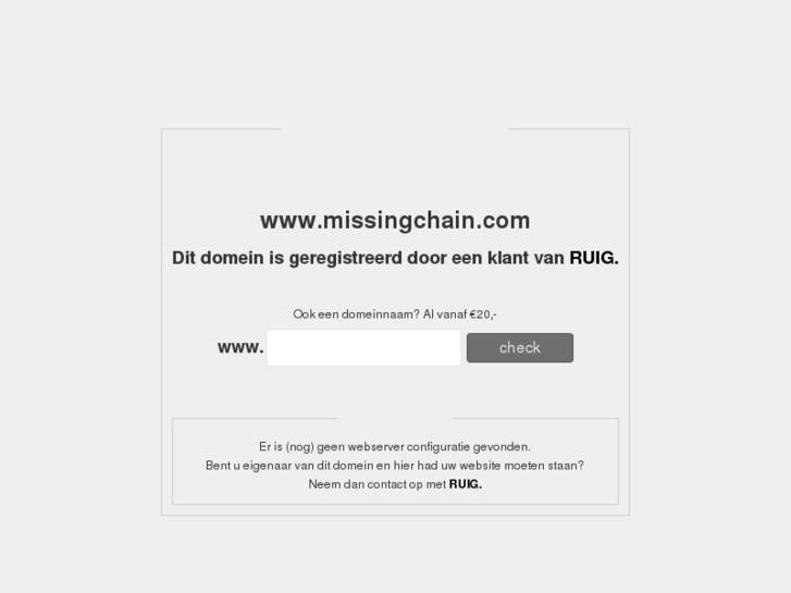 www.missingchain.com