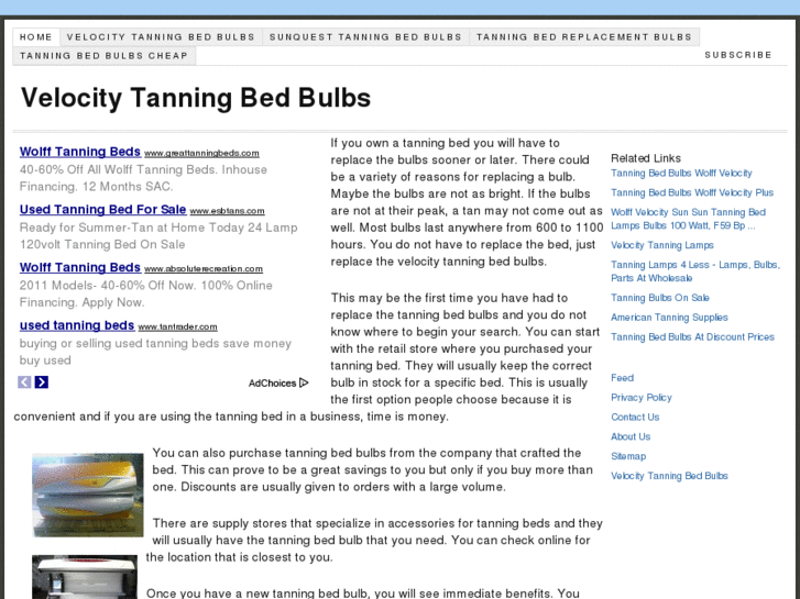 www.velocitytanningbedbulbs.com