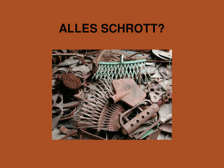 www.alles-schrott.ch