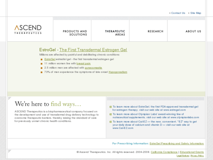 www.ascendtherapeutics.com