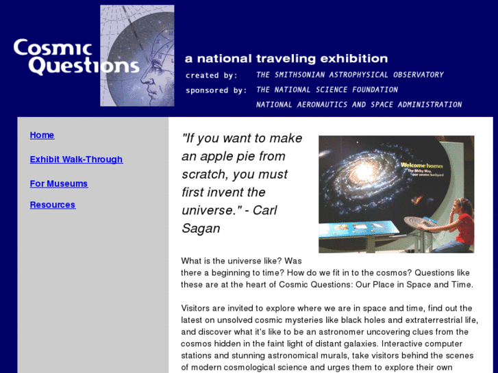 www.cosmicquestions.org