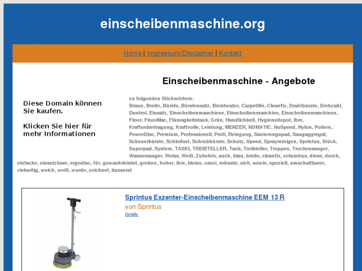 www.einscheibenmaschine.org