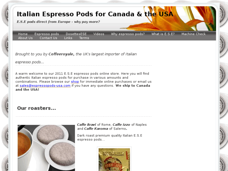 www.espressopods-usa.com