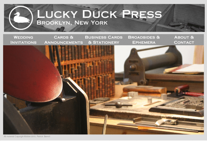 www.luckyduckletterpress.com