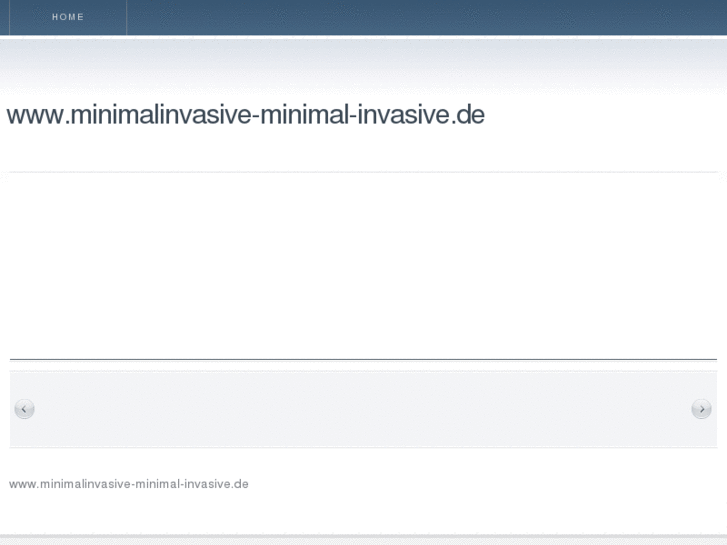 www.minimalinvasive-minimal-invasive.de
