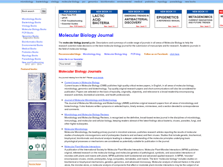 www.molecularbiologyjournal.com