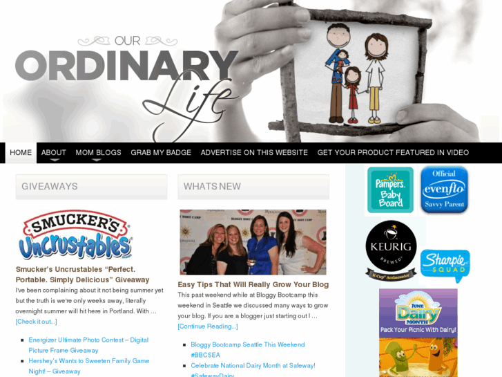 www.ourordinarylife.com