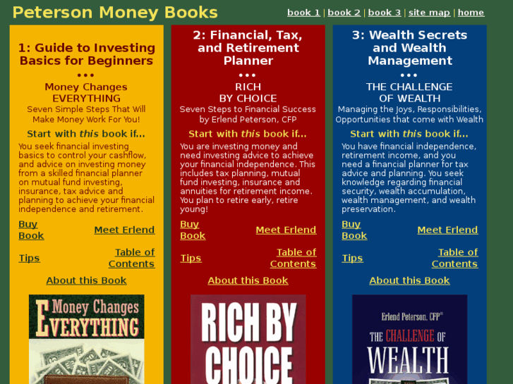 www.petersonmoneybooks.com