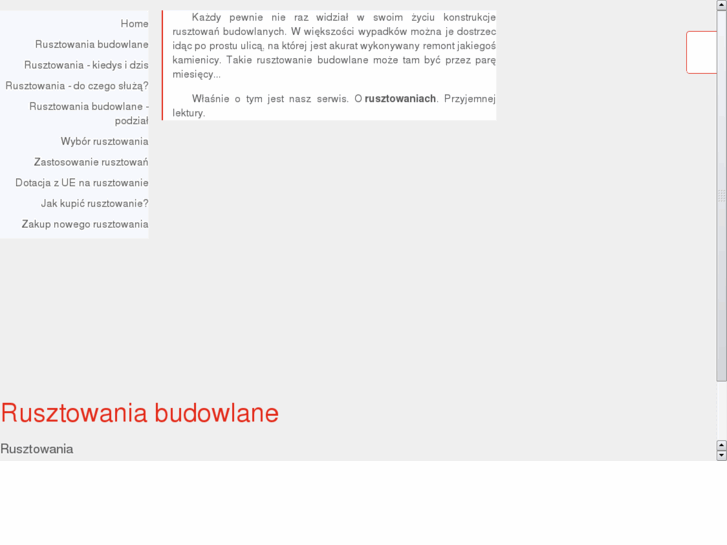 www.rusztowania-budowlane.net