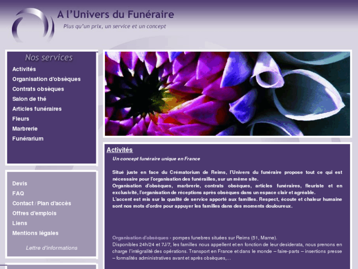 www.univers-du-funeraire.com