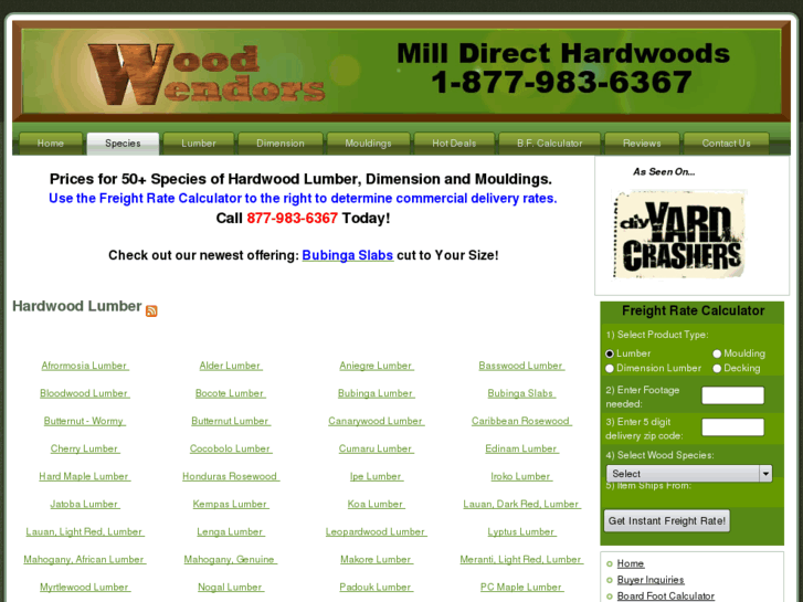 www.woodvendors.com