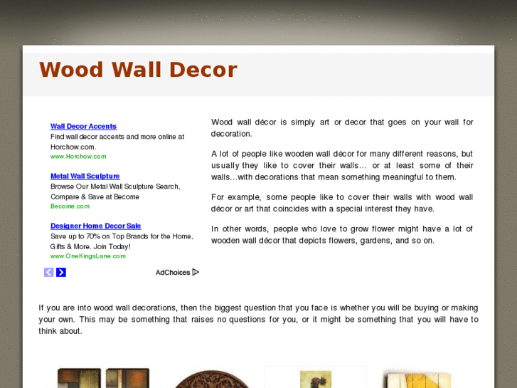 www.woodwalldecor.com