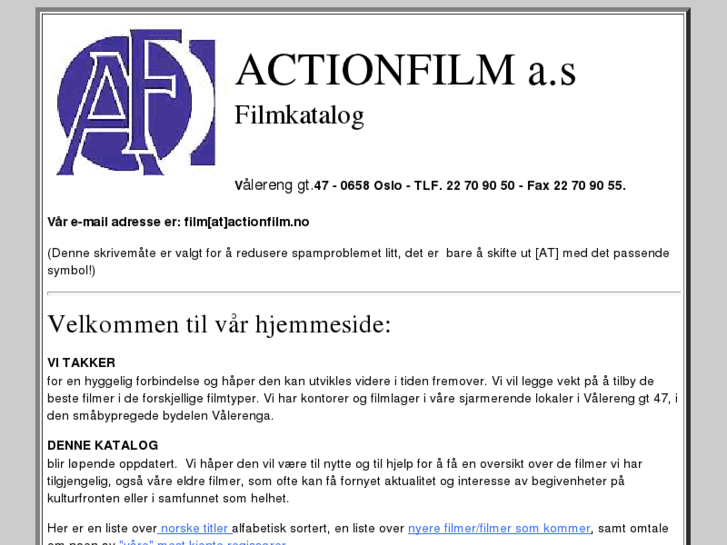 www.actionfilm.no