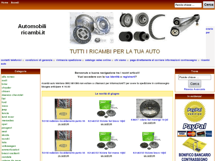 www.automobiliricambi.com