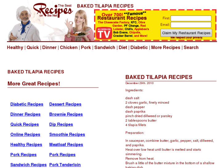 www.bakedtilapiarecipes.com