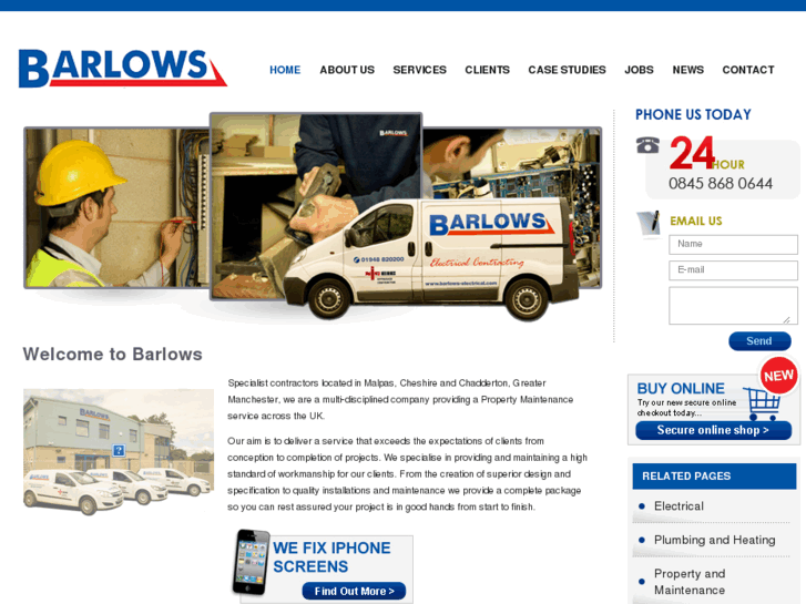 www.barlows-electrical.com