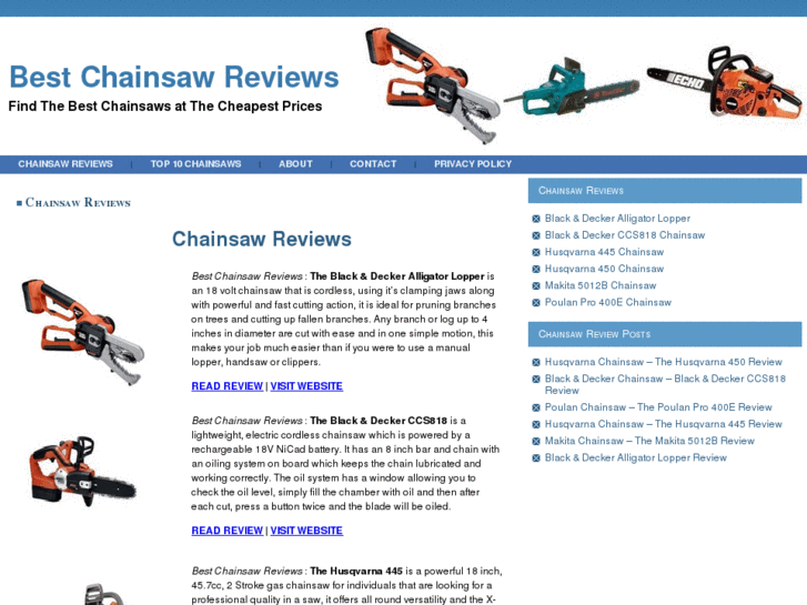 www.bestchainsawreviews.net