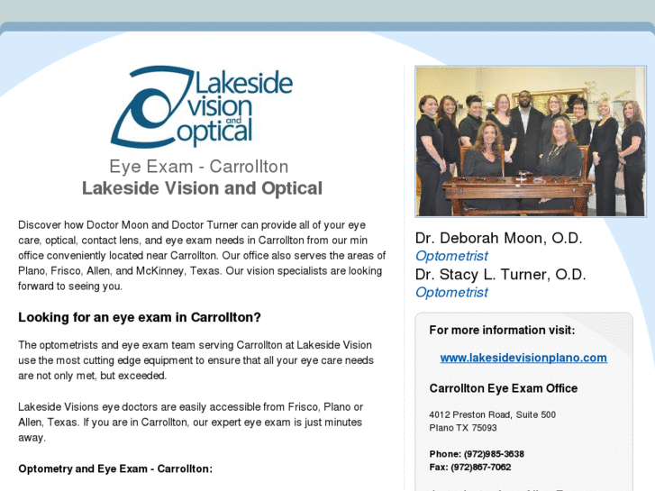 www.eyeexamcarrollton.com