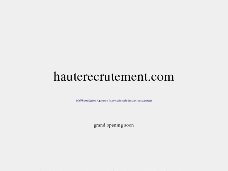 www.hauterecrutement.com