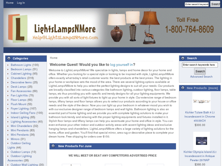 www.lightslampsnmore.com