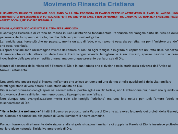 www.movimentorinascitacristiana.com