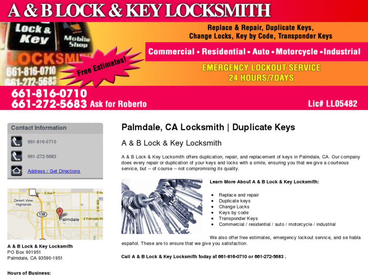 www.aandblockandkey.net