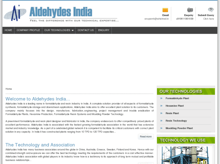 www.aldehydesindia.com