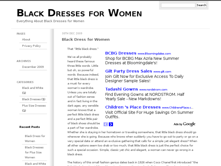 www.blackdressesforwomen.com