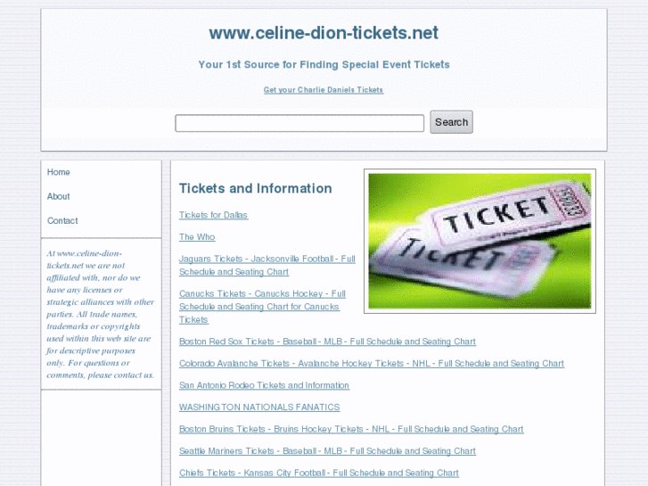 www.celine-dion-tickets.net