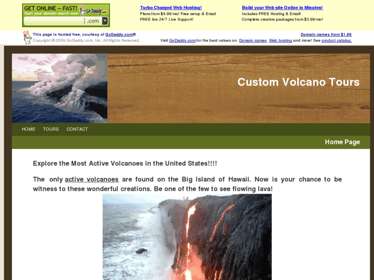 www.customvolcanotours.com