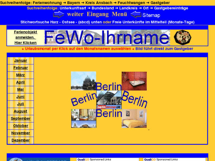 www.fewoihrname.de