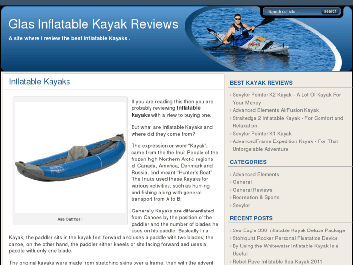 www.glasinflatablekayaks.com