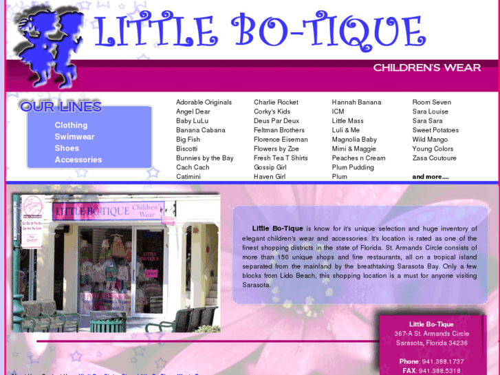 www.littlebotiquechildrenswear.com