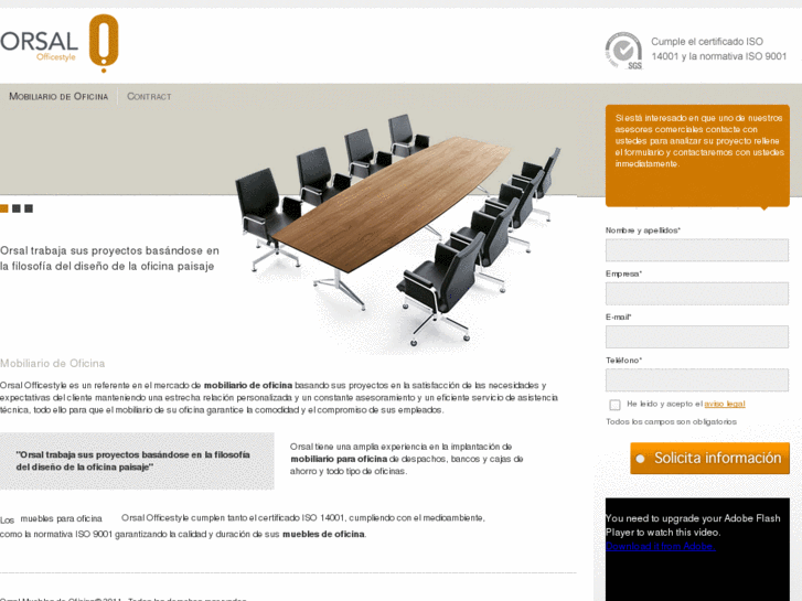 www.mobiliariodeoficinaycontract.es