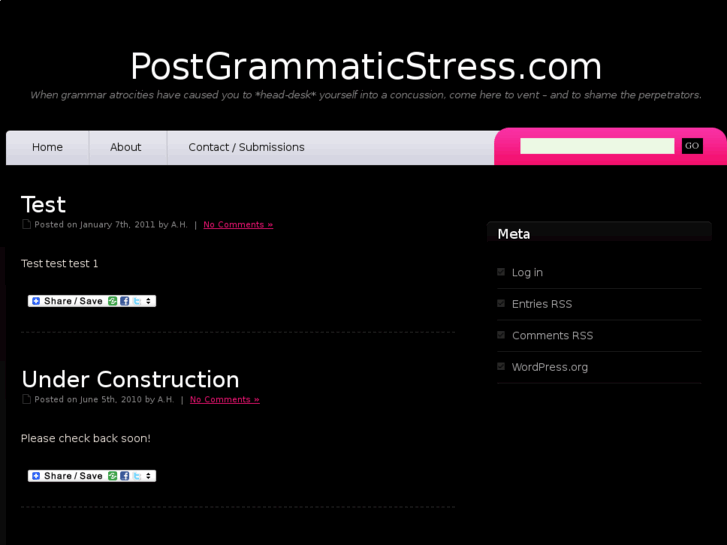 www.postgrammaticstress.com