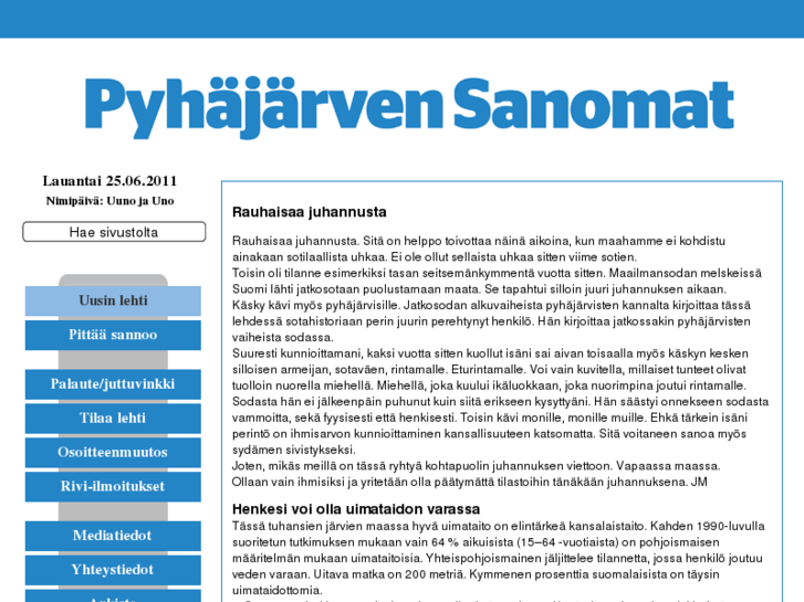 www.pyhajarvensanomat.fi