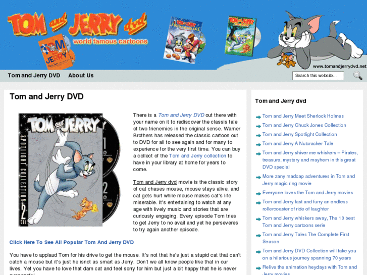 www.tomandjerrydvd.net