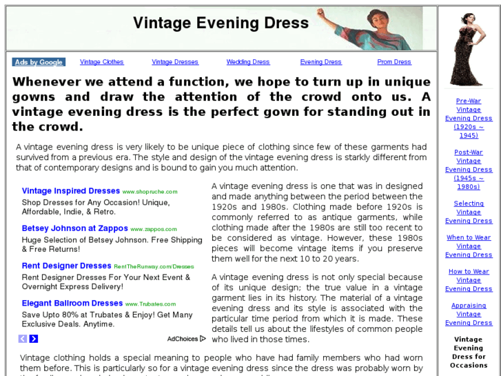 www.vintageeveningdress.org