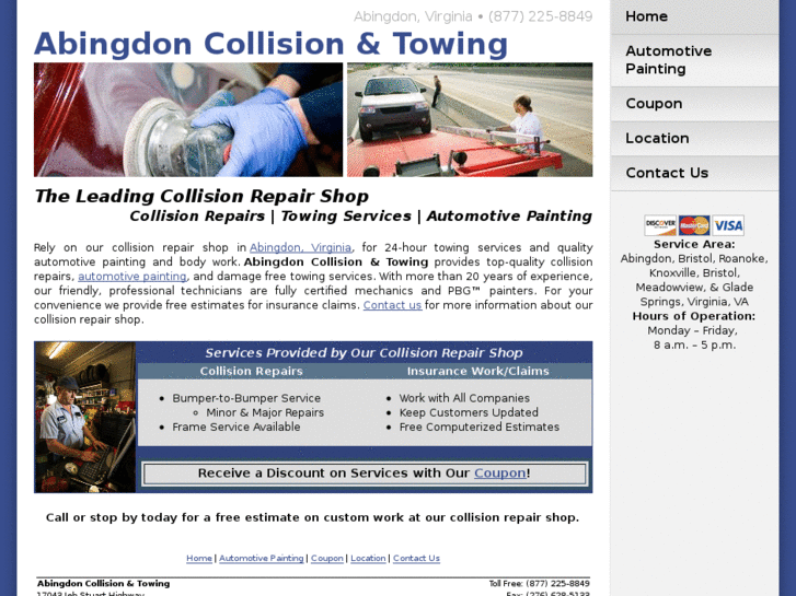 www.abingdoncollisionandtowing.com