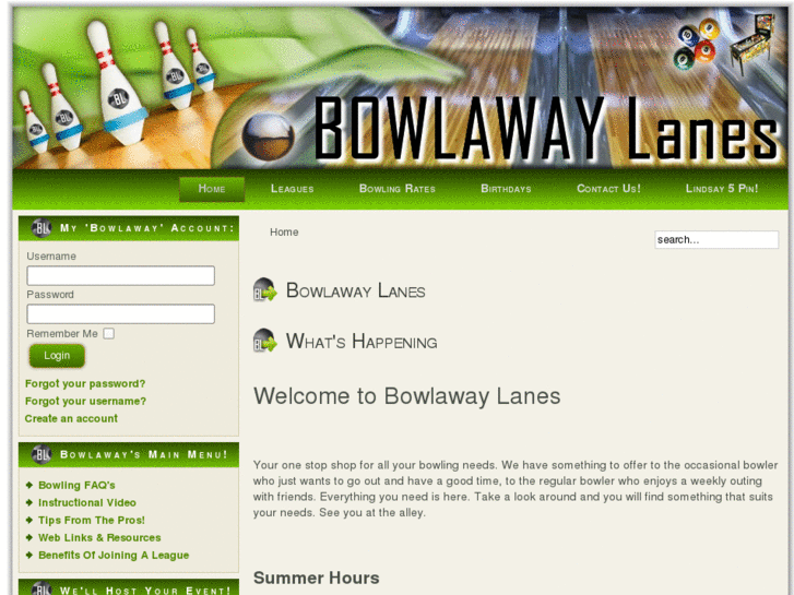 www.bowlaway-lanes-bowling.com