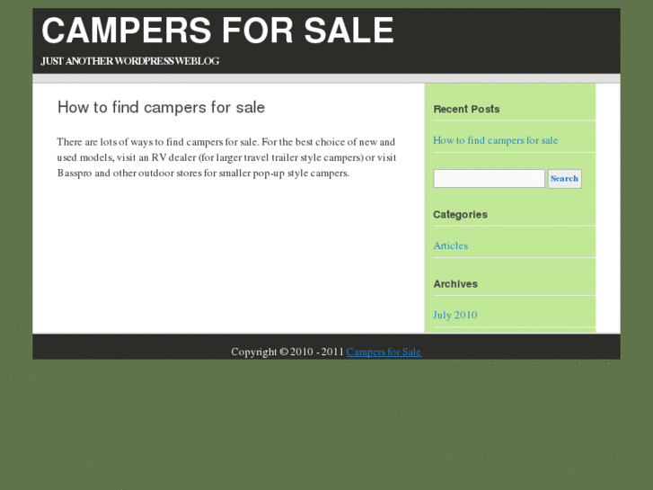 www.campers-for-sale.com