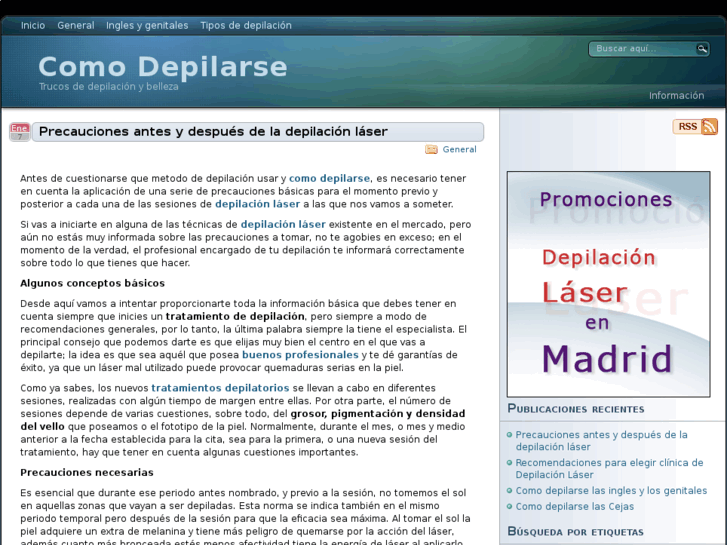 www.como-depilarse.es