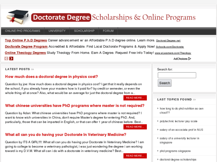 www.doctorate-degree.org